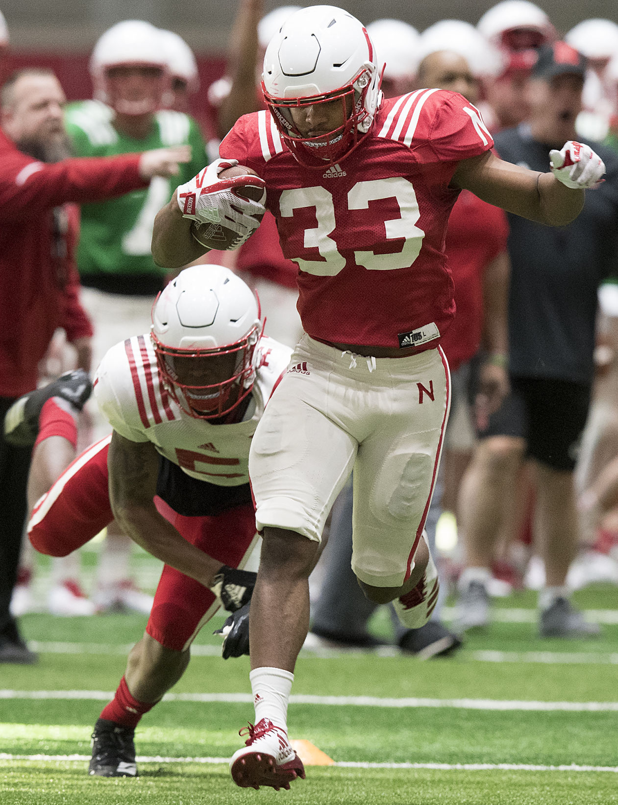 Spring football practice, 3.11.2019